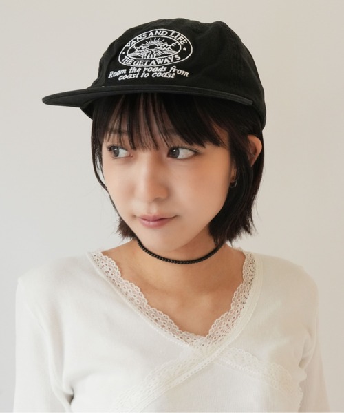 SORUTT(ソルト)の「【 SORUTT / ソルト 】 ヴィンテージライク ロゴ キャップ #(キャップ・レディース・グリーン/ブラック/ネイビー・FREE)」の9枚目の写真