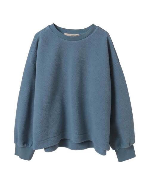 MELROSE claire(メルローズ クレール)の「【ボアプルオーバー】(Tシャツ/カットソー・レディース・ライトベージュ/スミクロ/ブルー・FREE)」の20枚目の写真