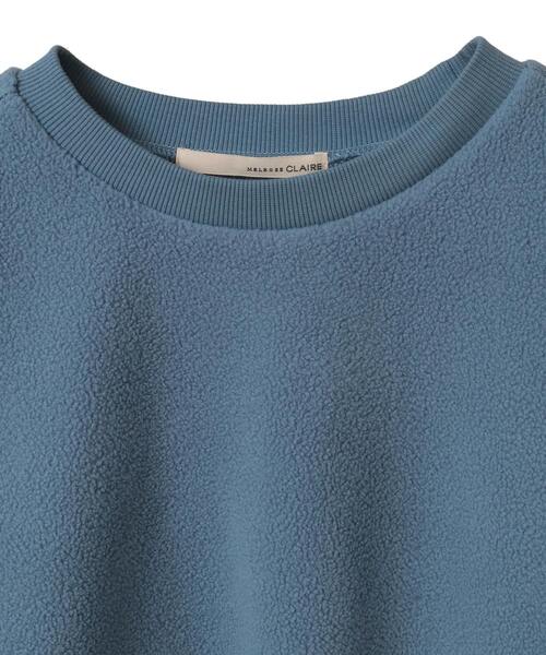 MELROSE claire(メルローズ クレール)の「【ボアプルオーバー】(Tシャツ/カットソー・レディース・ライトベージュ/スミクロ/ブルー・FREE)」の22枚目の写真