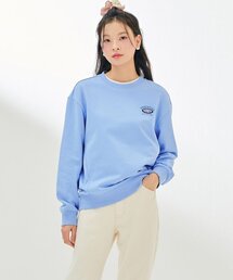 共用エッセンシャルマンツーマンTシャツ-DAZU5101B0D
