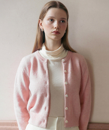 ROLL-NECK LONG SLEEVE TOP CREAM