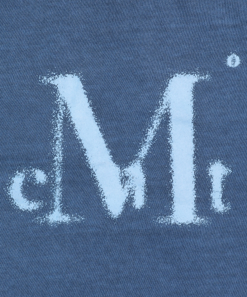 MUCENT(ムセント)の「ボニスプレーロゴピグメント半袖Tシャツ(2カラー)(Tシャツ/カットソー・レディース・チャコールグレー/ブルー・FREE)」の8枚目の写真