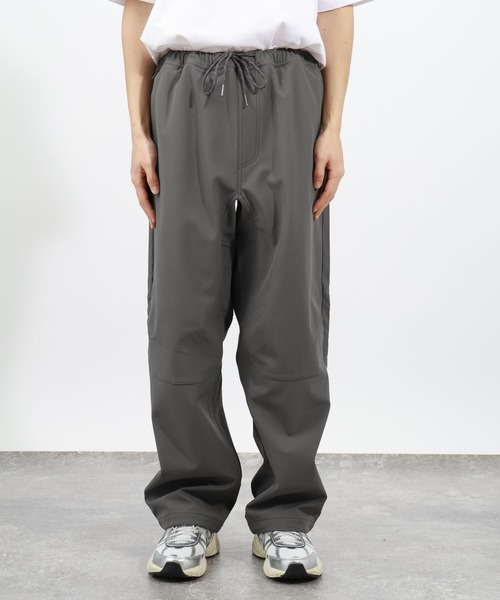 BAYFLOW（ベイフロー）の「[セットアップ可]アクティブウォームパンツ[防風・ストレッチ]（その他パンツ・メンズ・グレー/ブラック・MEDIUM/LARGE）」の7枚目の写真