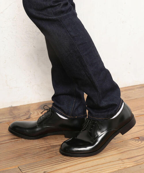 green label relaxing（グリーンレーベルリラクシング）の「BC LTHER 5EYE P-TOE シューズ（その他シューズ・メンズ・ブラック/ダークブラウン・9/7h/8/8h/7）」の9枚目の写真