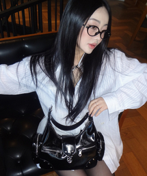 ILLIGO（イリゴ）の「Ruby Stud Shoulder Bag Black（ショルダーバッグ）」