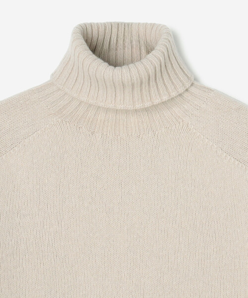 Morris & Sons（モリスアンドサンズ）の「MORRIS & SONS | ジーロンラム タートルネックニット WOMEN（ニット/セーター・レディース・ブラック/レッド/ベージュ系その他/ベージュ・0/00）」の16枚目の写真