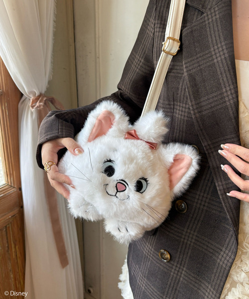 Disney】おしゃれキャット/マリー/ぬいぐるみショルダーバッグ