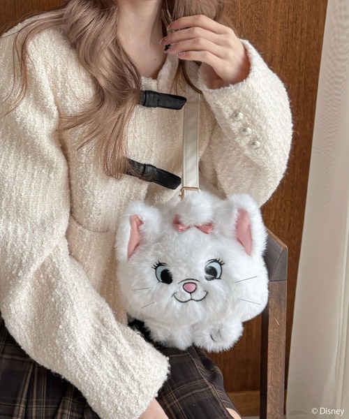 Disney】おしゃれキャット/マリー/ぬいぐるみショルダーバッグ