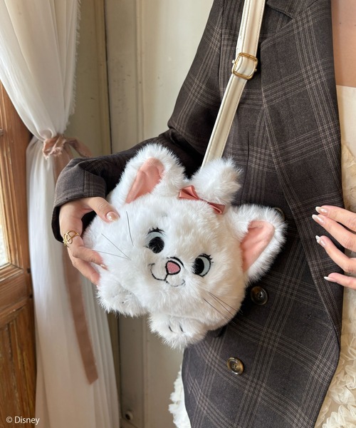 Disney】おしゃれキャット/マリー/ぬいぐるみショルダーバッグ