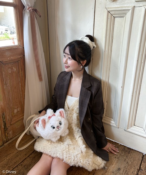 my twilight(マイトワイライト)の「【Disney】おしゃれキャット/マリー/ぬいぐるみショルダーバッグ(ショルダーバッグ・レディース・ホワイト・FREE)」の21枚目の写真
