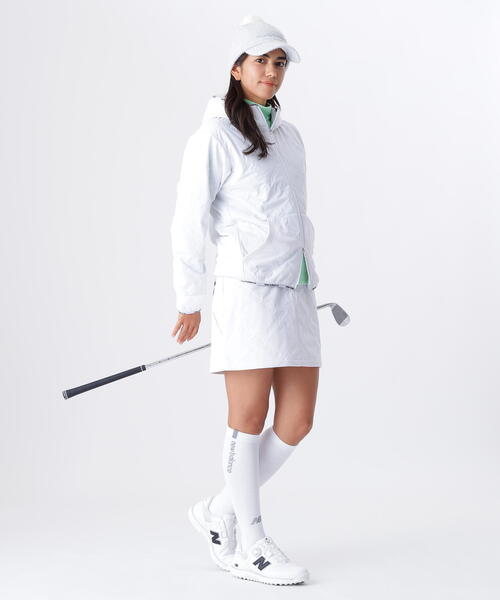 セール】【new balance golf】防風 撥水 保温 ロゴダイヤチェック