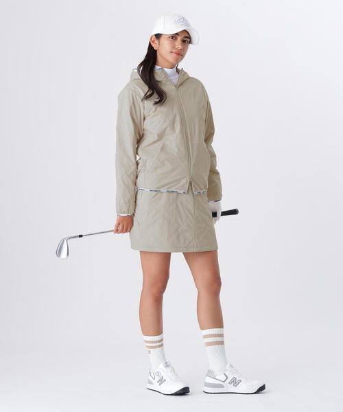 セール】【new balance golf】防風 撥水 保温 ロゴダイヤチェック