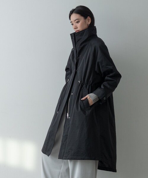 GALLEST(ギャレスト)の「フィッシュテールキルトコート(モッズコート・レディース・ベージュ/ブラック・34/38)」の18枚目の写真