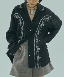 ROSE BUD | (mag.by c)EMBROIDERY SHIRT(シャツ/ブラウス)