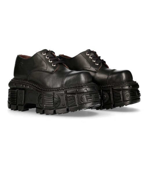 NEW ROCK(ニューロック)の「NEW ROCK/ニューロック/M-TANKMILI003-S1(ブーツ・メンズ・ブラック・41/42/43)」の2枚目の写真