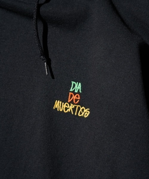 JERZEES（ジャージーズ）の「JERZEES ジャージーズ / "DIA DE MUERTOS"PULL HOODIE（パーカー・メンズ・ネイビー/ブラック・MEDIUM/LARGE/X-LARGE）」の21枚目の写真