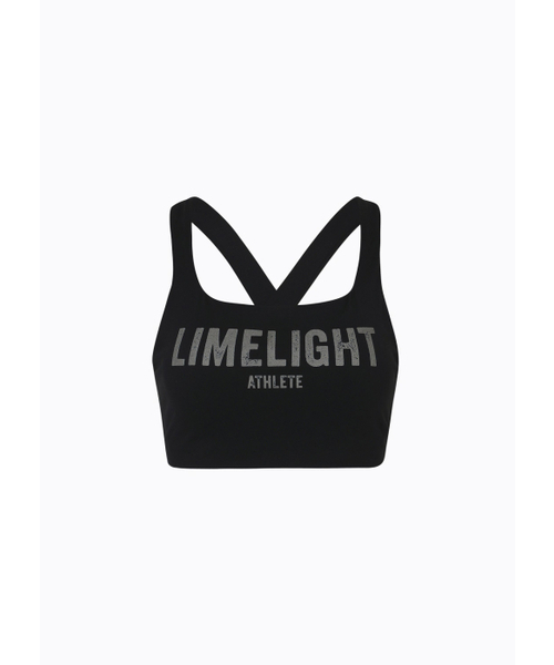 LIMELIGHT APPAREL(ライムライトアパレル)の「ライムライトビッグロゴスポーツブラUライン(ブラック/グレー)(チューブトップ・レディース・その他・SMALL/LARGE/MEDIUM)」の2枚目の写真
