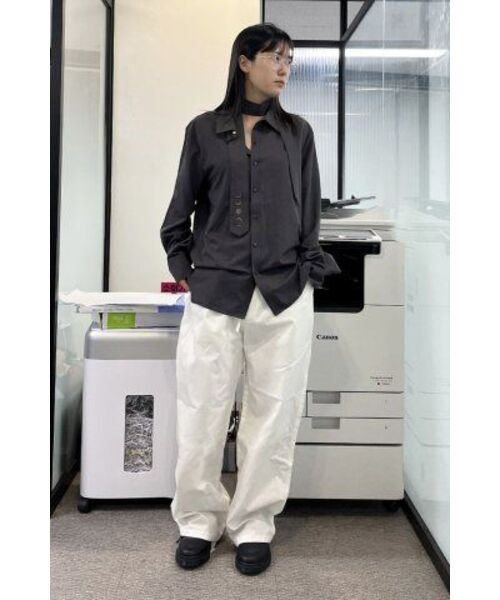 NYXX(エヌワイエックスエックス)の「STRAP BELTED FAUX LEATHER PANTS WHITE(その他パンツ・レディース・その他・SMALL/MEDIUM)」の6枚目の写真
