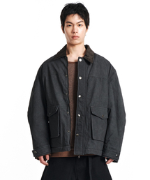 KICHUL（キチョル）の「Noster work jacket (Charcoal)（その他アウター）」