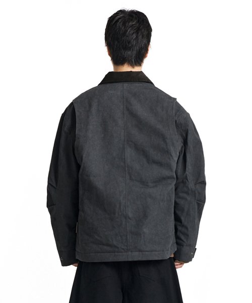 KICHUL（キチョル）の「Noster work jacket (Charcoal)（その他アウター・メンズ・その他・SMALL/MEDIUM/LARGE）」の3枚目の写真