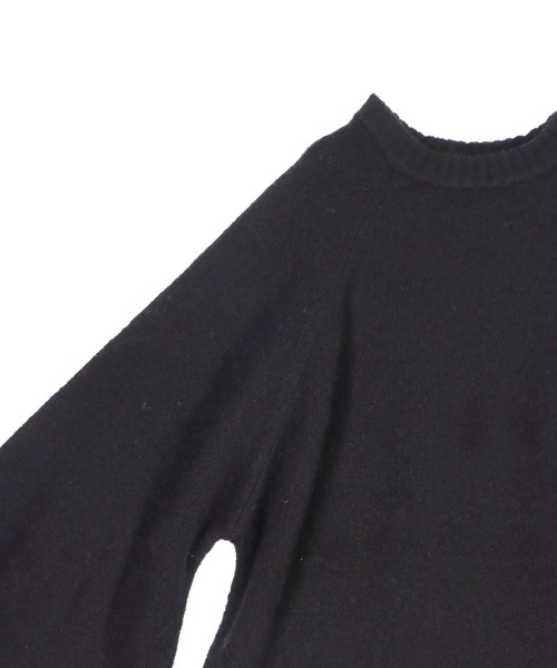 ANAP(アナップ)の「フィンガーホール メランジ ニットワンピース(ワンピース・レディース・アイボリー/ブラック/ブラウン・F)」の8枚目の写真