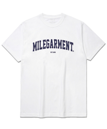 MILEGARMENT EST CREW [WHITE/NAVY]