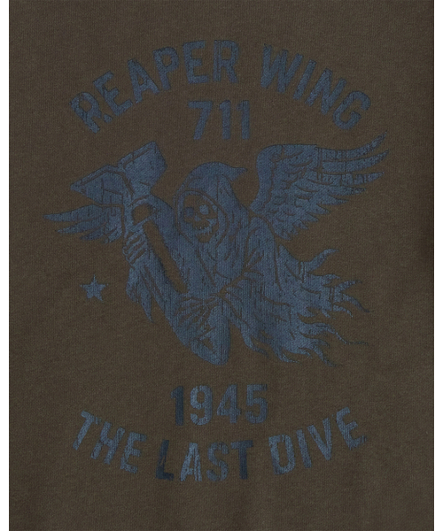 DYSFUNCT（ディスファンクト）の「REAPER WING HOODIE (KHAKI)（パーカー・メンズ・その他・MEDIUM/LARGE/X-LARGE）」の3枚目の写真