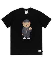 STIGMA（スティグマ）の「COMPTON BEAR T-SHIRTS BLACK（Tシャツ/カットソー）」