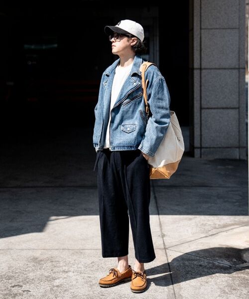 ASTLAY(アストレイ)の「Denim Rider Jacket (Vintage Stone Damage)(ライダースジャケット・メンズ・その他・2/3)」の8枚目の写真