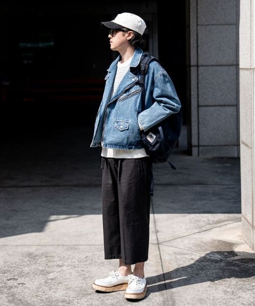 ASTLAY(アストレイ)の「Denim Rider Jacket (Vintage Stone Damage)(ライダースジャケット・メンズ・その他・2/3)」の10枚目の写真