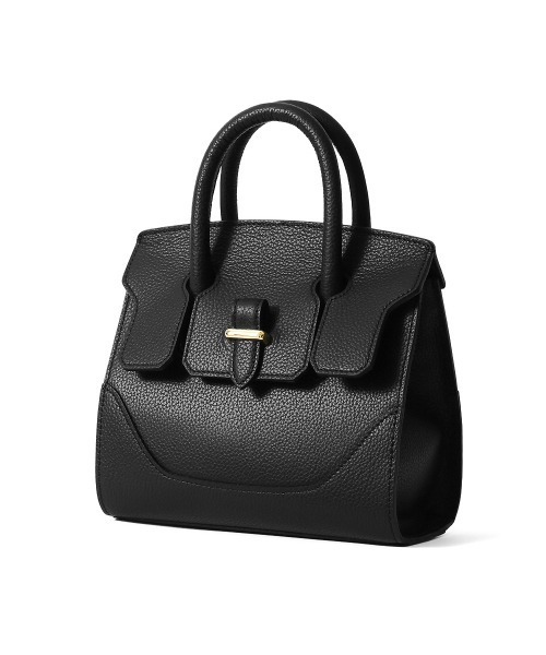 PELLE MORBIDA（ペッレモルビダ）の「Vela（ヴェーラ） VE101-ミニボストンバッグ(Sサイズ)（ショルダーバッグ・レディース・アイボリー/ブラック/ブルー系その他・FREE）」の17枚目の写真