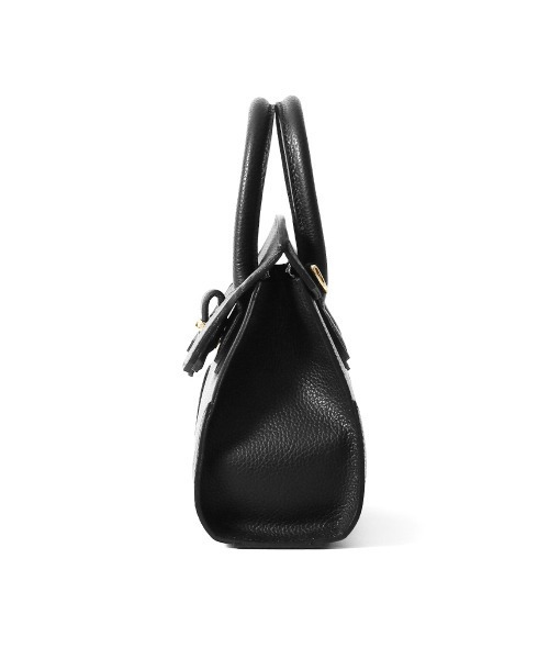 PELLE MORBIDA（ペッレモルビダ）の「Vela（ヴェーラ） VE101-ミニボストンバッグ(Sサイズ)（ショルダーバッグ・レディース・アイボリー/ブラック/ブルー系その他・FREE）」の18枚目の写真