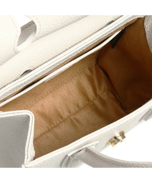 PELLE MORBIDA（ペッレモルビダ）の「Vela（ヴェーラ） VE101-ミニボストンバッグ(Sサイズ)（ショルダーバッグ・レディース・アイボリー/ブラック/ブルー系その他・FREE）」の15枚目の写真