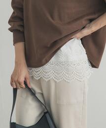 URBAN RESEARCH DOORS | 裾レースカットソー(Tシャツ/カットソー)