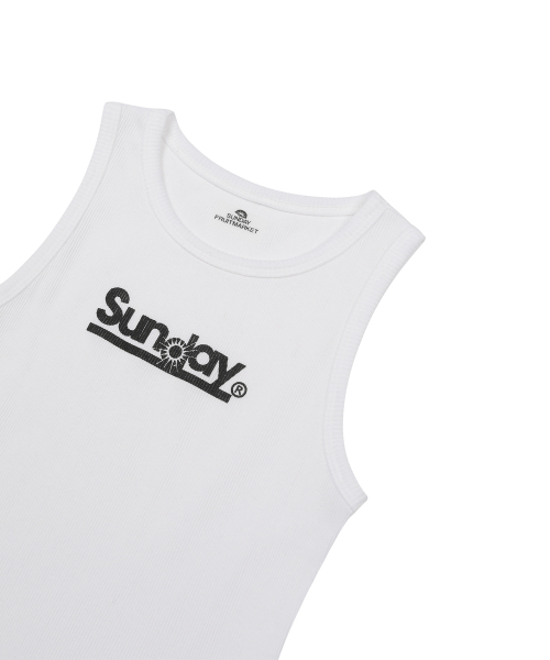 SUNDAY FRUIT MARKET(サンデーフルーツマーケット)の「W) Sunday SLEEVELESS IVORY(Tシャツ/カットソー・レディース・その他・SMALL)」の3枚目の写真