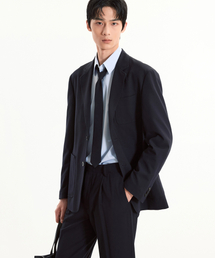 TNGT（ティーエヌジーティー）の「Wool Blended Comfort Jacket (Dark Navy) TNJA5F100N2（テーラードジャケット）」