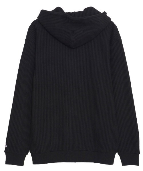 JEMORGAN（ジェーイーモーガン）の「『JEMORGAN LONG JOHNS/ジェーイーモーガンロングジョーンズ』CVCワッフルフルボーダーZIPパーカー【+】（パーカー・メンズ・ネイビー/オートミール/杢グレー/ブラウン/ブラック・XL/L/M）」の10枚目の写真