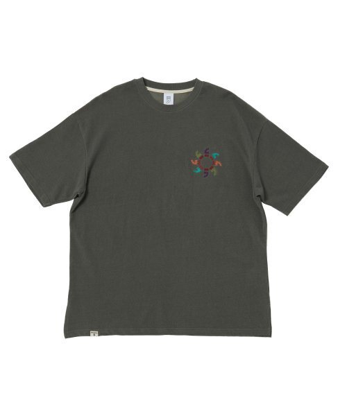 A NOTHING(アナッシング)の「SOLAR PIGMENT 1/2 TEE (Khaki)(Tシャツ/カットソー・メンズ・その他・SMALL)」の1枚目の写真