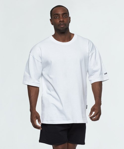 LOFIX(ロフィックス)の「ヘビーコットンシンプルオーバーサイズ半袖(ホワイト)(Tシャツ/カットソー・メンズ・ホワイト・LARGE/MEDIUM/X-LARGE/XX-LARGE)」の1枚目の写真