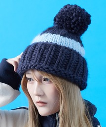 improves（インプローブス）の「ボンボン ニットキャップ（ニットキャップ/ビーニー）」