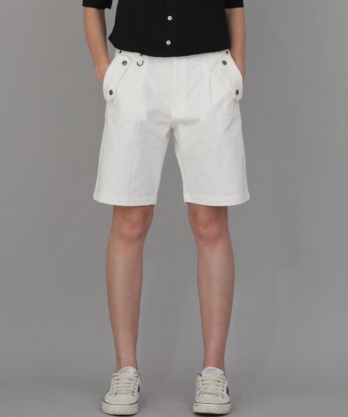 SAINTCREW(セントクルー)の「イングリッシュマン ハーフバンドショーツ EMH-339 ホワイト(その他パンツ・メンズ・その他・MEDIUM/LARGE/X-LARGE)」の3枚目の写真