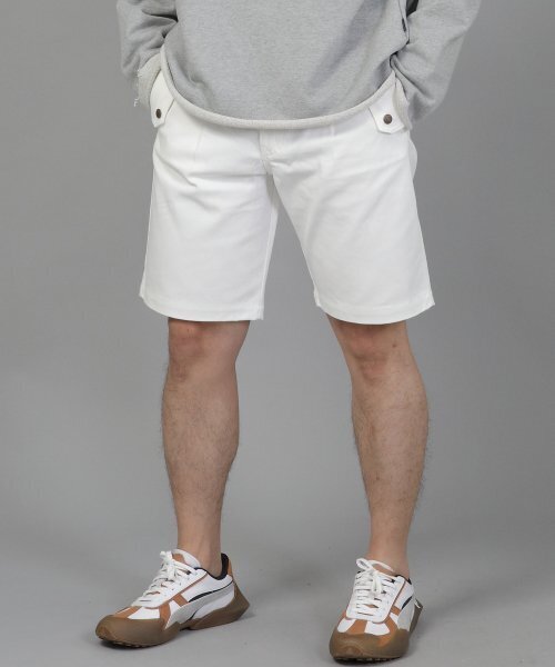 SAINTCREW(セントクルー)の「イングリッシュマン ハーフバンドショーツ EMH-339 ホワイト(その他パンツ・メンズ・その他・MEDIUM/LARGE/X-LARGE)」の9枚目の写真