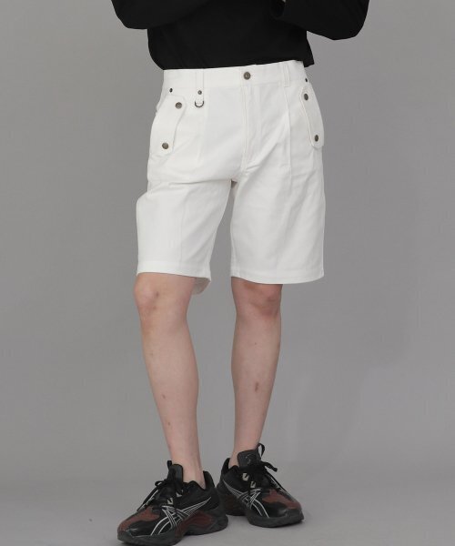 SAINTCREW(セントクルー)の「イングリッシュマン ハーフバンドショーツ EMH-339 ホワイト(その他パンツ・メンズ・その他・MEDIUM/LARGE/X-LARGE)」の8枚目の写真