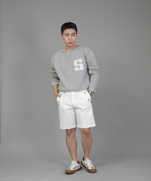 SAINTCREW(セントクルー)の「イングリッシュマン ハーフバンドショーツ EMH-339 ホワイト(その他パンツ・メンズ・その他・MEDIUM/LARGE/X-LARGE)」の7枚目の写真