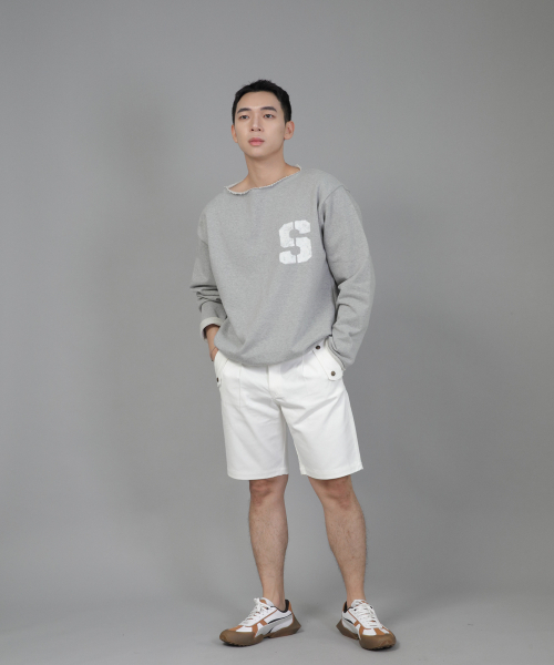 SAINTCREW(セントクルー)の「イングリッシュマン ハーフバンドショーツ EMH-339 ホワイト(その他パンツ・メンズ・その他・MEDIUM/LARGE/X-LARGE)」の6枚目の写真