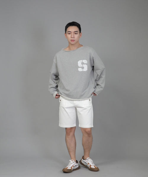 SAINTCREW(セントクルー)の「イングリッシュマン ハーフバンドショーツ EMH-339 ホワイト(その他パンツ・メンズ・その他・MEDIUM/LARGE/X-LARGE)」の5枚目の写真