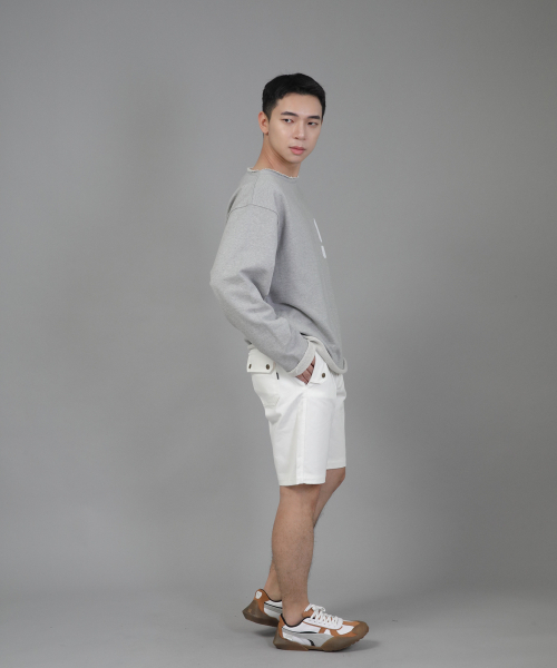 SAINTCREW(セントクルー)の「イングリッシュマン ハーフバンドショーツ EMH-339 ホワイト(その他パンツ・メンズ・その他・MEDIUM/LARGE/X-LARGE)」の4枚目の写真