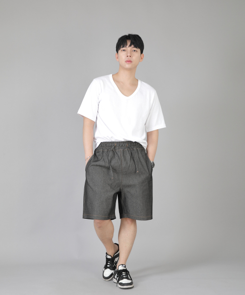 SAINTCREW（セントクルー）の「リップスPショーツ ERS-349 グレーブラックデニム（その他パンツ・メンズ・その他・MEDIUM/LARGE/X-LARGE）」の7枚目の写真