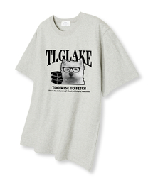 トゥワイズ オーバーサイズ 半袖Tシャツ オートミール