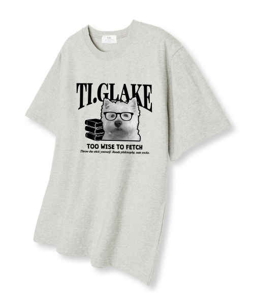 TI.GLAKE(ティーグレイク)の「トゥワイズ オーバーサイズ 半袖Tシャツ オートミール(Tシャツ/カットソー・メンズ・その他・LARGE/X-LARGE/XX-LARGE)」の1枚目の写真